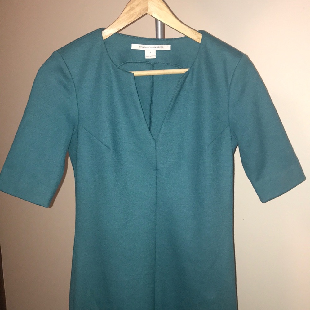 Diane von Furstenberg DVF Aurora Wool Dress